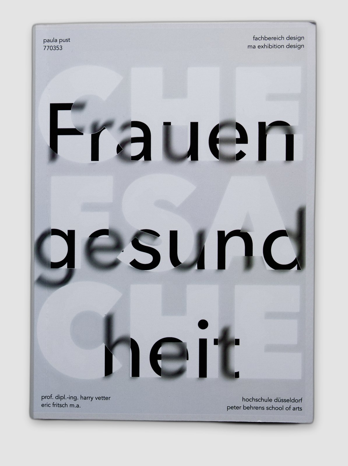 Chefsache Frauengesundheit – Thesis 1